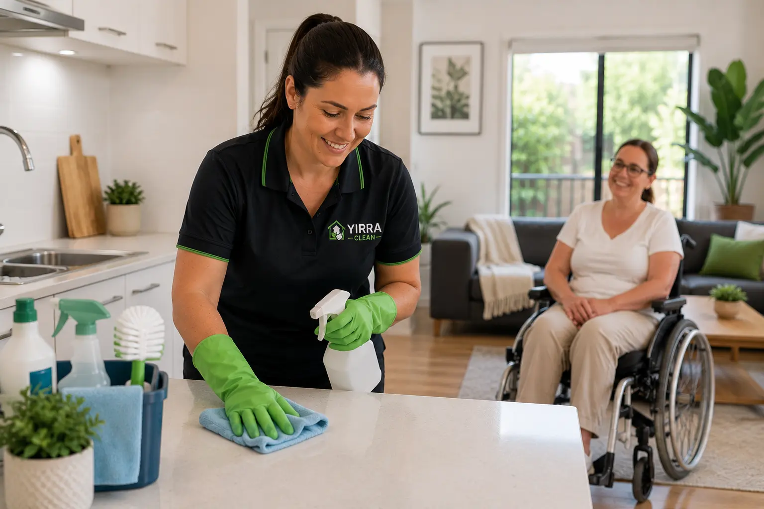 NDIS Home Cleaning Perth in a modern Western Australian property