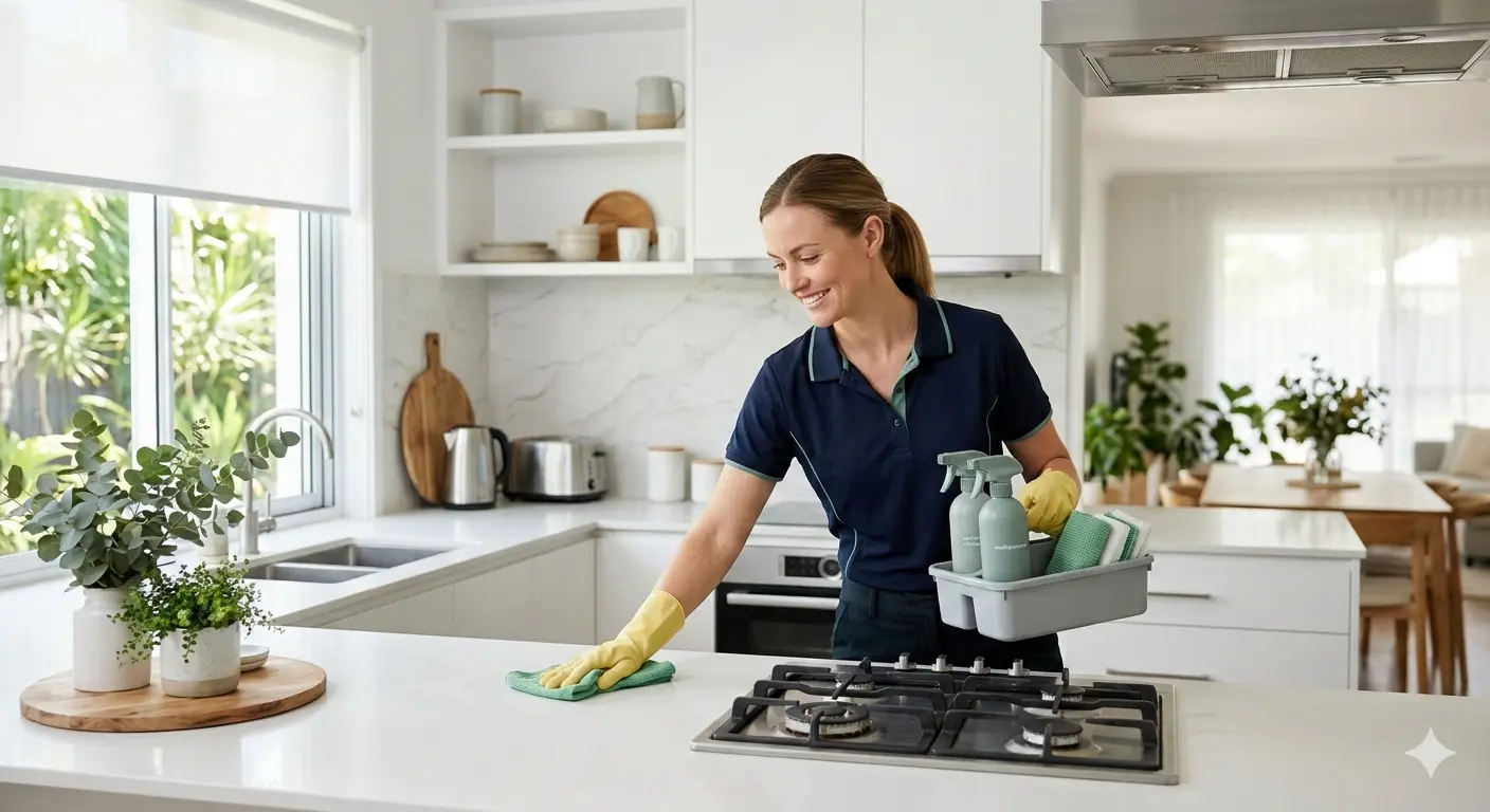 Regular house cleaning by Yirra Clean